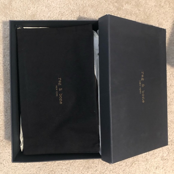 Rag & Bone Aslen Taupe Suede Boots. Retail $495. New In Box! Sz 9 - Picture 14 of 16